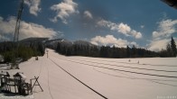 Archived image Webcam Enjoy the panoama view of the ski trail and lift in Buron 13:00