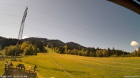 Archiv Foto Webcam Blick von der Talstation des Schlepplifts Buron auf den Lift und die Piste 09:00