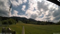Archived image Webcam Enjoy the panoama view of the ski trail and lift in Buron 13:00