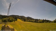 Archiv Foto Webcam Blick von der Talstation des Schlepplifts Buron auf den Lift und die Piste 11:00