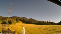 Archiv Foto Webcam Blick von der Talstation des Schlepplifts Buron auf den Lift und die Piste 17:00