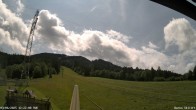 Archiv Foto Webcam Blick von der Talstation des Schlepplifts Buron auf den Lift und die Piste 11:00