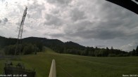 Archiv Foto Webcam Blick von der Talstation des Schlepplifts Buron auf den Lift und die Piste 09:00