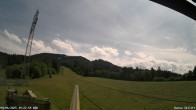 Archiv Foto Webcam Blick von der Talstation des Schlepplifts Buron auf den Lift und die Piste 13:00