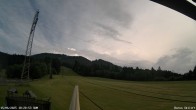 Archived image Webcam Enjoy the panoama view of the ski trail and lift in Buron 17:00