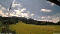 Archiv Foto Webcam Blick von der Talstation des Schlepplifts Buron auf den Lift und die Piste 11:00