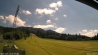 Archiv Foto Webcam Blick von der Talstation des Schlepplifts Buron auf den Lift und die Piste 13:00