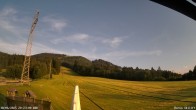 Archiv Foto Webcam Blick von der Talstation des Schlepplifts Buron auf den Lift und die Piste 19:00