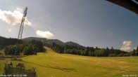 Archiv Foto Webcam Blick von der Talstation des Schlepplifts Buron auf den Lift und die Piste 09:00