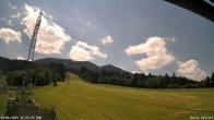 Archiv Foto Webcam Blick von der Talstation des Schlepplifts Buron auf den Lift und die Piste 11:00