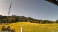 Archiv Foto Webcam Blick von der Talstation des Schlepplifts Buron auf den Lift und die Piste 07:00