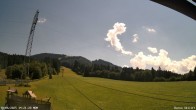 Archiv Foto Webcam Blick von der Talstation des Schlepplifts Buron auf den Lift und die Piste 13:00