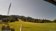 Archiv Foto Webcam Blick von der Talstation des Schlepplifts Buron auf den Lift und die Piste 09:00