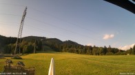 Archiv Foto Webcam Blick von der Talstation des Schlepplifts Buron auf den Lift und die Piste 06:00
