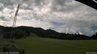 Archiv Foto Webcam Blick von der Talstation des Schlepplifts Buron auf den Lift und die Piste 09:00