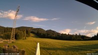 Archiv Foto Webcam Blick von der Talstation des Schlepplifts Buron auf den Lift und die Piste 19:00