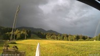 Archived image Webcam Enjoy the panoama view of the ski trail and lift in Buron 06:00