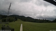 Archiv Foto Webcam Blick von der Talstation des Schlepplifts Buron auf den Lift und die Piste 07:00