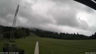 Archived image Webcam Enjoy the panoama view of the ski trail and lift in Buron 13:00