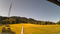 Archiv Foto Webcam Blick von der Talstation des Schlepplifts Buron auf den Lift und die Piste 07:00