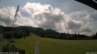 Archiv Foto Webcam Blick von der Talstation des Schlepplifts Buron auf den Lift und die Piste 11:00