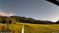 Archiv Foto Webcam Blick von der Talstation des Schlepplifts Buron auf den Lift und die Piste 17:00