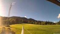 Archiv Foto Webcam Blick von der Talstation des Schlepplifts Buron auf den Lift und die Piste 08:00