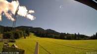 Archiv Foto Webcam Blick von der Talstation des Schlepplifts Buron auf den Lift und die Piste 13:00
