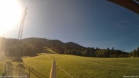 Archiv Foto Webcam Blick von der Talstation des Schlepplifts Buron auf den Lift und die Piste 09:00