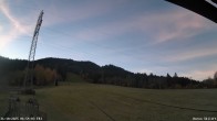 Archiv Foto Webcam Blick von der Talstation des Schlepplifts Buron auf den Lift und die Piste 06:00