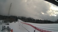 Archiv Foto Webcam Blick von der Talstation des Schlepplifts Buron auf den Lift und die Piste 13:00