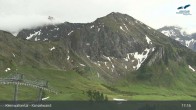 Archived image Webcam Kanzelwand at Kleinwalsertal Valley 16:00