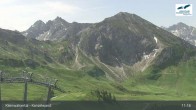 Archiv Foto Webcam Kanzelwand im Kleinwalsertal 10:00