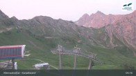 Archiv Foto Webcam Kanzelwand im Kleinwalsertal 04:00