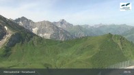 Archiv Foto Webcam Kanzelwand im Kleinwalsertal 08:00