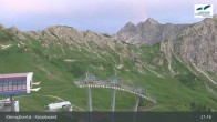 Archiv Foto Webcam Kanzelwand im Kleinwalsertal 02:00
