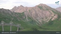 Archiv Foto Webcam Kanzelwand im Kleinwalsertal 04:00