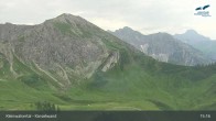 Archiv Foto Webcam Kanzelwand im Kleinwalsertal 14:00