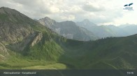 Archiv Foto Webcam Kanzelwand im Kleinwalsertal 18:00