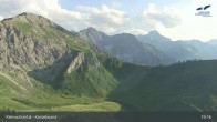 Archiv Foto Webcam Kanzelwand im Kleinwalsertal 18:00