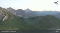 Archiv Foto Webcam Kanzelwand im Kleinwalsertal 02:00