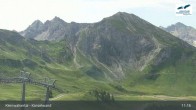 Archiv Foto Webcam Kanzelwand im Kleinwalsertal 10:00