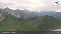 Archiv Foto Webcam Kanzelwand im Kleinwalsertal 20:00