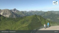 Archiv Foto Webcam Kanzelwand im Kleinwalsertal 08:00
