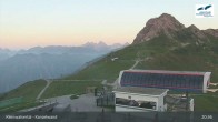 Archiv Foto Webcam Kanzelwand im Kleinwalsertal 20:00