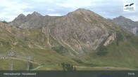 Archiv Foto Webcam Kanzelwand im Kleinwalsertal 18:00