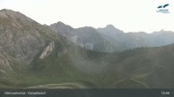 Archiv Foto Webcam Kanzelwand im Kleinwalsertal 04:00