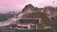 Archiv Foto Webcam Kanzelwand im Kleinwalsertal 18:00