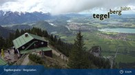 Archiv Foto Webcam Fernblick von der Bergstation am Tegelberg 12:00