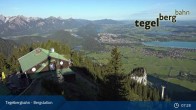 Archiv Foto Webcam Fernblick von der Bergstation am Tegelberg 06:00